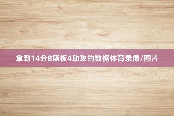 拿到14分8篮板4助攻的数据体育录像/图片