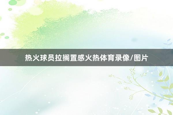 热火球员拉搁置感火热体育录像/图片