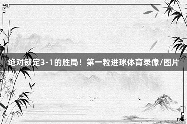 绝对锁定3-1的胜局！第一粒进球体育录像/图片