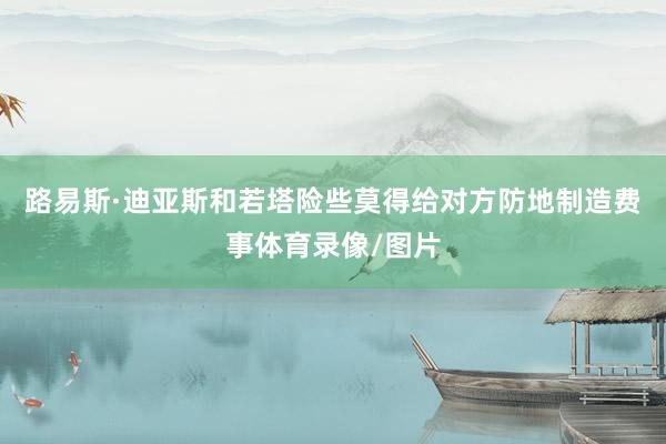 路易斯·迪亚斯和若塔险些莫得给对方防地制造费事体育录像/图片