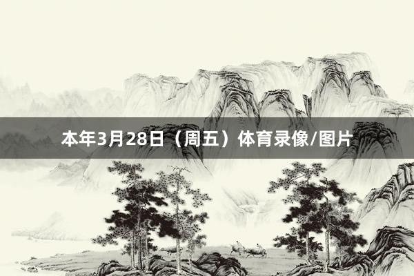 本年3月28日（周五）体育录像/图片