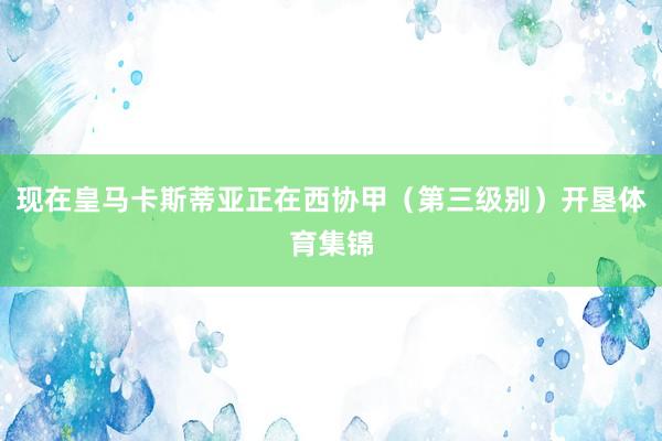 现在皇马卡斯蒂亚正在西协甲（第三级别）开垦体育集锦