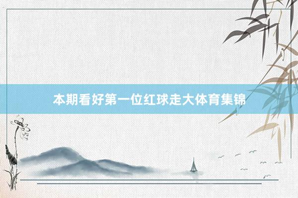 本期看好第一位红球走大体育集锦