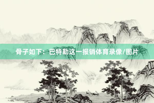 骨子如下：巴特勒这一报销体育录像/图片