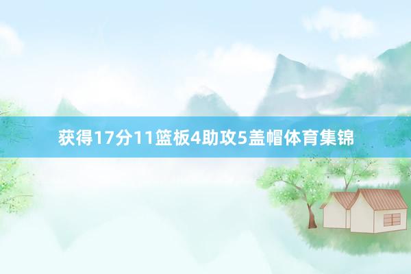 获得17分11篮板4助攻5盖帽体育集锦