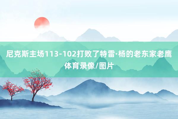尼克斯主场113-102打败了特雷·杨的老东家老鹰体育录像/图片