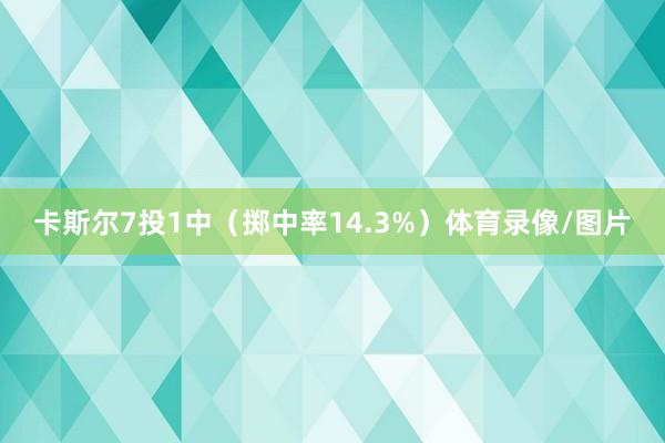 卡斯尔7投1中（掷中率14.3%）体育录像/图片